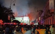 Alerta por incendio en el centro de Riobamba este 15 de agosto de 2026