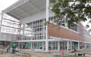 El Centro de Convenciones del Pacífico, en la ULEAM, registra un avance de construcción que supera el 95%