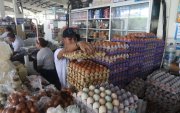 La cubeta de huevos está más cara, en Guayaquil se venden hasa $ 4,10 cuando antes costaba $ 3,50.
