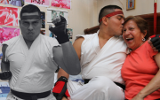 Danilo Palomino acostumbraba a hacer apariciones vestido como el famoso personaje de Street Fighter.