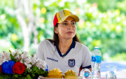 Luisa González busca calificar su candidatura  la Prefectura de Manabí para las seccionales 2026.
