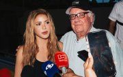 Shakira durante su visita a Quibdó, donde anunció $1,25 millones para reconstruir las escuelas del Chocó.
