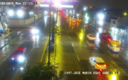 En sectores del norte de Guayaquil, como Sauces, se registró la lluvia hasta la noche del lunes 17 de agosto.