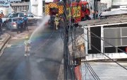 Bomberos acudieron hasta una emergencia reportada en el cerro del Carmen, la tarde de este martes 18 de agosto.