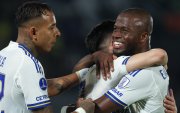 Enner Valencia realizó su debut con Boca Juniors.