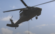 Imagen referencial de helicópteros Black Hawk, tomado de la Embajada de Estados Unidos en Panamá.