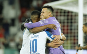 Gonzalo Valle (d.) fue la figura de la clasificación de Liga de Quito en Libertadores.