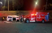 El siniestro ocurrió en la av. Simón Bolívar, en el sector de la Loma de Puengasí.