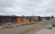 La vivienda en el barrio Narcisa de Jesús en Santa Elena donde fue encontrada la pareja embalada