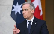 El primer ministro, Mark Carney, de Canadá, quien ha recibido apoyo en la guerra comercial contra Estados Unidos.