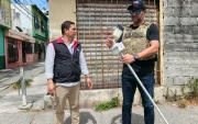 Algunas de las cámaras estaban colocadas en puntos elevados para captar calles e intersecciones de los barrios intervenidos.