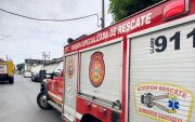 Personal del Cuerpo de Bomberos atendió la emergencia registrada en una empresa del km 7.5 de la vía a Daule, en Guayaquil.