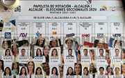 Papeleta generada con IA, para simbolizar que algunas mujeres son relleno en las listas.