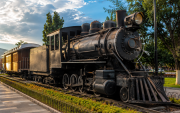 La locomotora a vapor No. 14 regresó a Cuenca después de permanecer 22 años en Durán y ahora forma parte del patrimonio ferroviario de la ciudad.