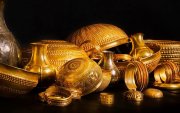 El Tesoro de Villena, uno de los conjuntos más valiosos de la Edad de Bronce en Europa y que alberga el museo de esta localidad alicantina (este de España).