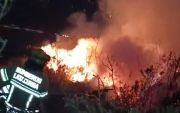 El incendio se reactivó el jueves 27 de agosto del 2026 en el cerro Putzalagua.