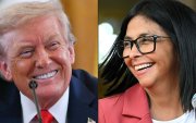Donald Trump anunció el acuerdo con Delcy Rodríguez.