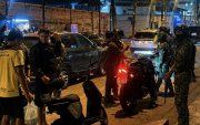 Operativo de control a motociclistas en Guayaquil.