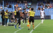 El debut de Ezequiel Medrán como entrenador del Emelec fue en el Capwell ante Leones FC.