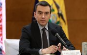 El presidente de la República del Ecuador, Daniel Noboa.