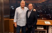 Gustavo Petro y Rafael Correa propusieron en México una alianza antinarcotráfico el 1 de septiembre.