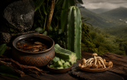 Referencial. Ayahuasca, San Pedro y hongos psilocibios son utilizados en Ecuador en ceremonias y prácticas que prometen sanación emocional.