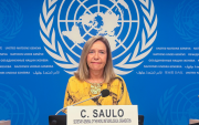 La secretaria general de la Organización Meteorológica Mundial (OMM), Celeste Saulo, dio las previsiones del organismo para el cercano fenómeno de El Niño.