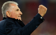 Imagen en la que puede verse al seleccionador de Ghana, Carlos Queiroz, durante el Mundial de Estados Unidos, México y Canadá.