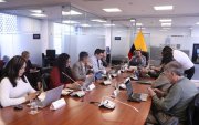 Asamblea. A la sesión, seis legisladores estuvieron presencialmente; el resto sesionó virtualmente.