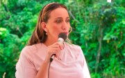 Johana Núñez, prefecta de Santo Domingo.