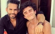 Fabián Ríos compartió esta fotografía junto a Francisco Bolívar para acompañar su mensaje de apoyo al actor.