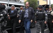 El ministro del Interior, John Reimberg, cuestionó el manejo municipal de las agencias de tránsito.