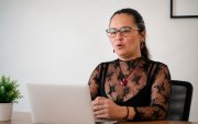 Kalindy Bolívar viajó a México para consultar archivos históricos relacionados con su investigación doctoral.