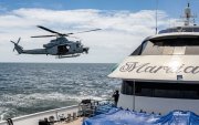 A través de una transmisión en Tiktok los tripulantes del barco María Candelaria mostraron la intervención de marinos extranjeros