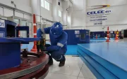 Celec ejecuta trabajos de mantenimiento en la central hidroeléctrica Delsitanisagua, ubicada en Zamora Chinchipe.