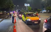 Durante el operativo se realizaron 145 pruebas de alcoholemia a conductores que circulaban por la avenida Narcisa de Jesús.