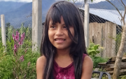 Sandy Tseman, de 7 años, fue localizada en Morona Santiago tras cuatro días desaparecida.