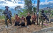 Ocho presuntos miembros del Frente Óliver Sinisterra fueron detenidos en Imbabura.