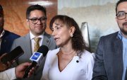 Patricia Núñez, jefa de bancada de la Revolución Ciudadana, fue señalada en una denuncia presentada ante instancias de la Asamblea Nacional.