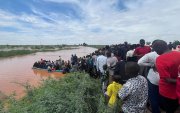 Personas desplazadas en el condado de Garissa, en el este de Kenia, como consecuencia de fuertes lluvias e inundaciones.