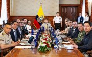 Daniel Noboa reunió al Cosepe tras la designación de Los Tiguerones como grupo terrorista.