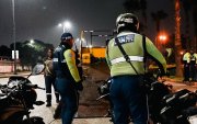 El operativo se desarrolló en la noche.
