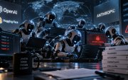 Un enjambre de agentes de inteligencia artificial puede coordinar tareas y tomar decisiones de forma autónoma para alcanzar un objetivo común. Imagen generada con IA
