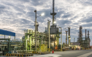 Infraestructura de la estatal petrolera Petroecuador.