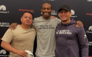 Mayton Perea tras cumplir con el peso requerido para su combate en el Dana White Contender Series.