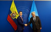 Noboa visitará a finales de septiembre Nueva York para participar en la Asamblea General de la ONU.