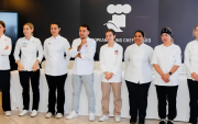 Jóvenes chefs en competencia internacional, antes de la designación de Manabí como sede del primer Young Chef Award de América