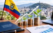 Una foto referencial creada con IA sobre el crecimiento de los fondos de inversión de Ecuador.
