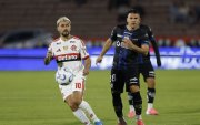 Independiente del Valle perdió en casa ante Flamengo, en la ida de los cuartos de final de la Copa Libertadores.