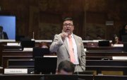 El legislador gobiernista Xavier Ordóñez planteó el cambio del orden del día para proponer un proceso de fiscalización